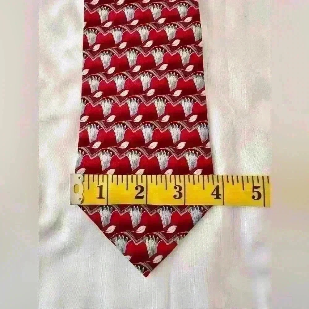 Ermenegildo Zegna 100% Silk Tie - Picture 4 of 9